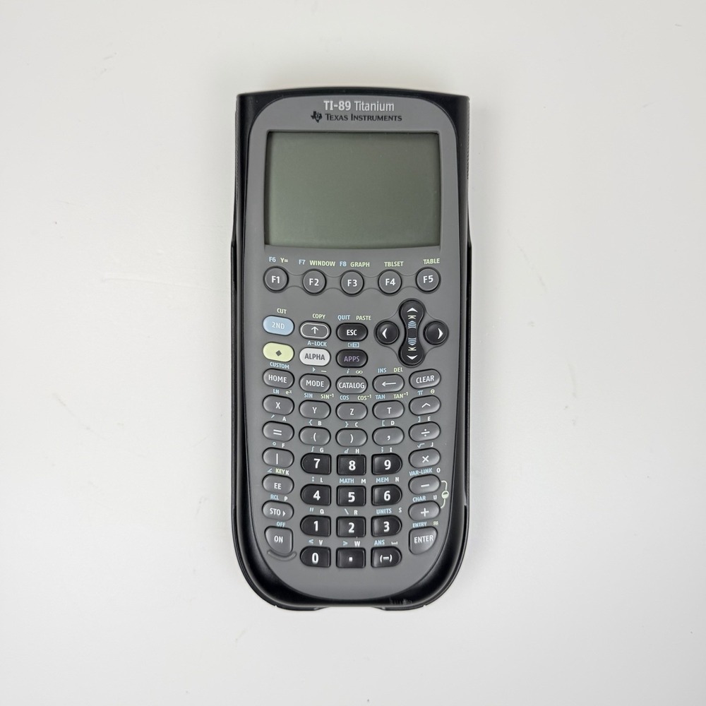 Texas Instruments TI-89 Titanium Advanced Graphing Calculator Tested Working - Picture 2 of 9